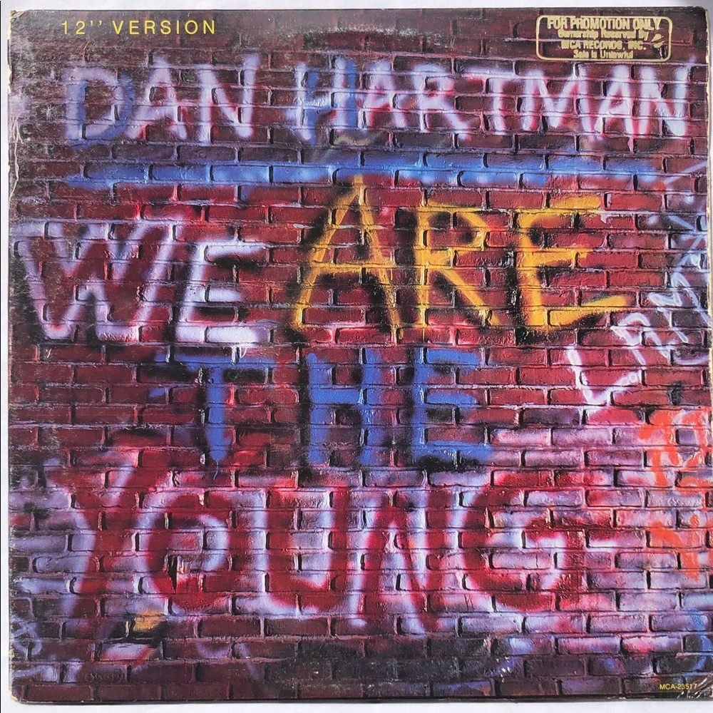 Dan Hartman Vinyl Lp We Are The Young ‘84